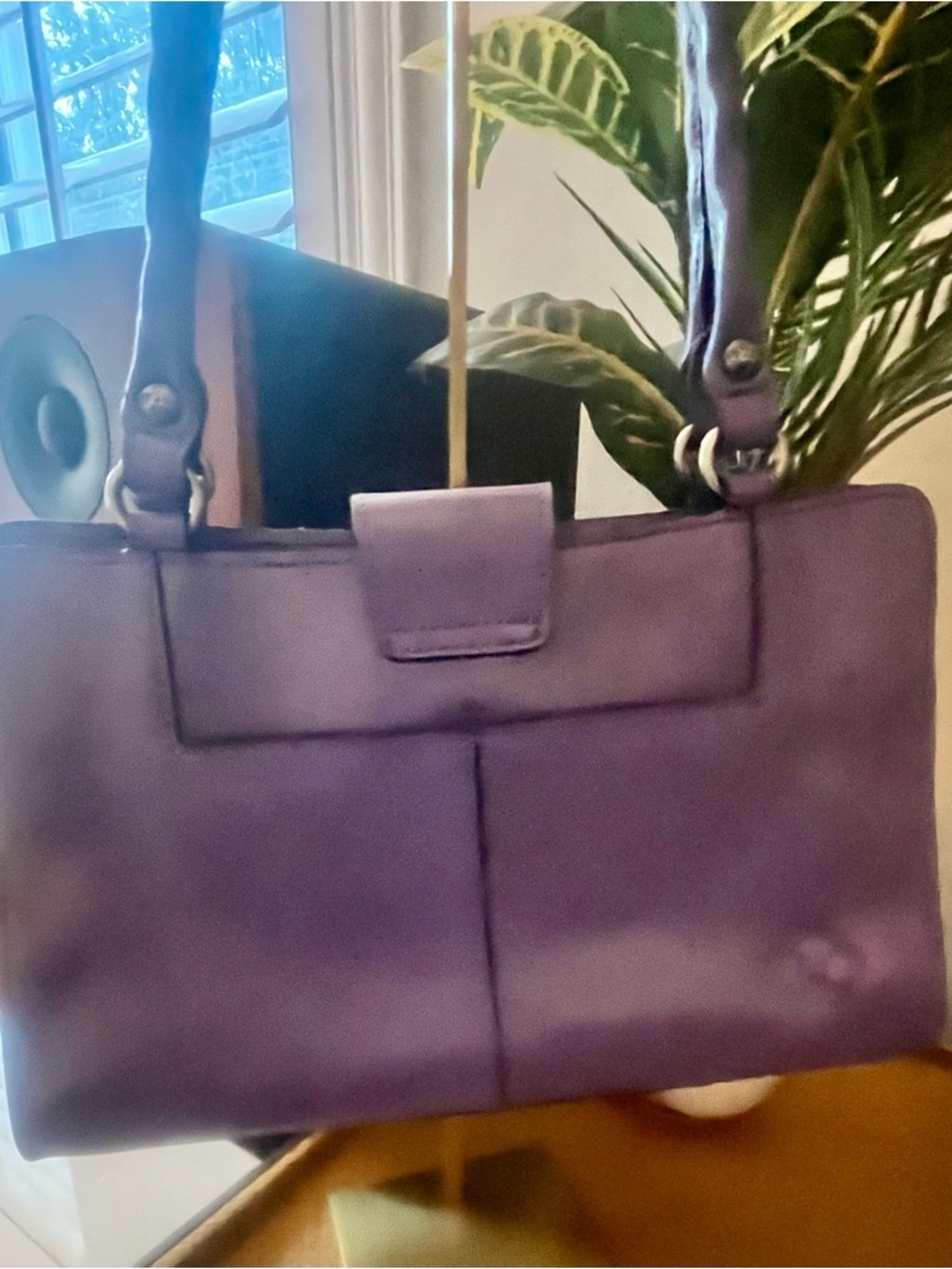 EUC Patricia Nash Rosina satchel Floral Embossed Leather Tote Handbag - Picture 6 of 12